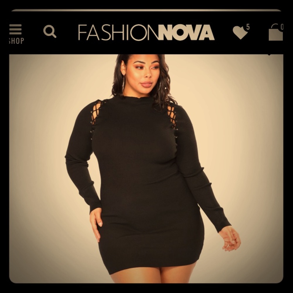 Fashion Nova Sweater Dress